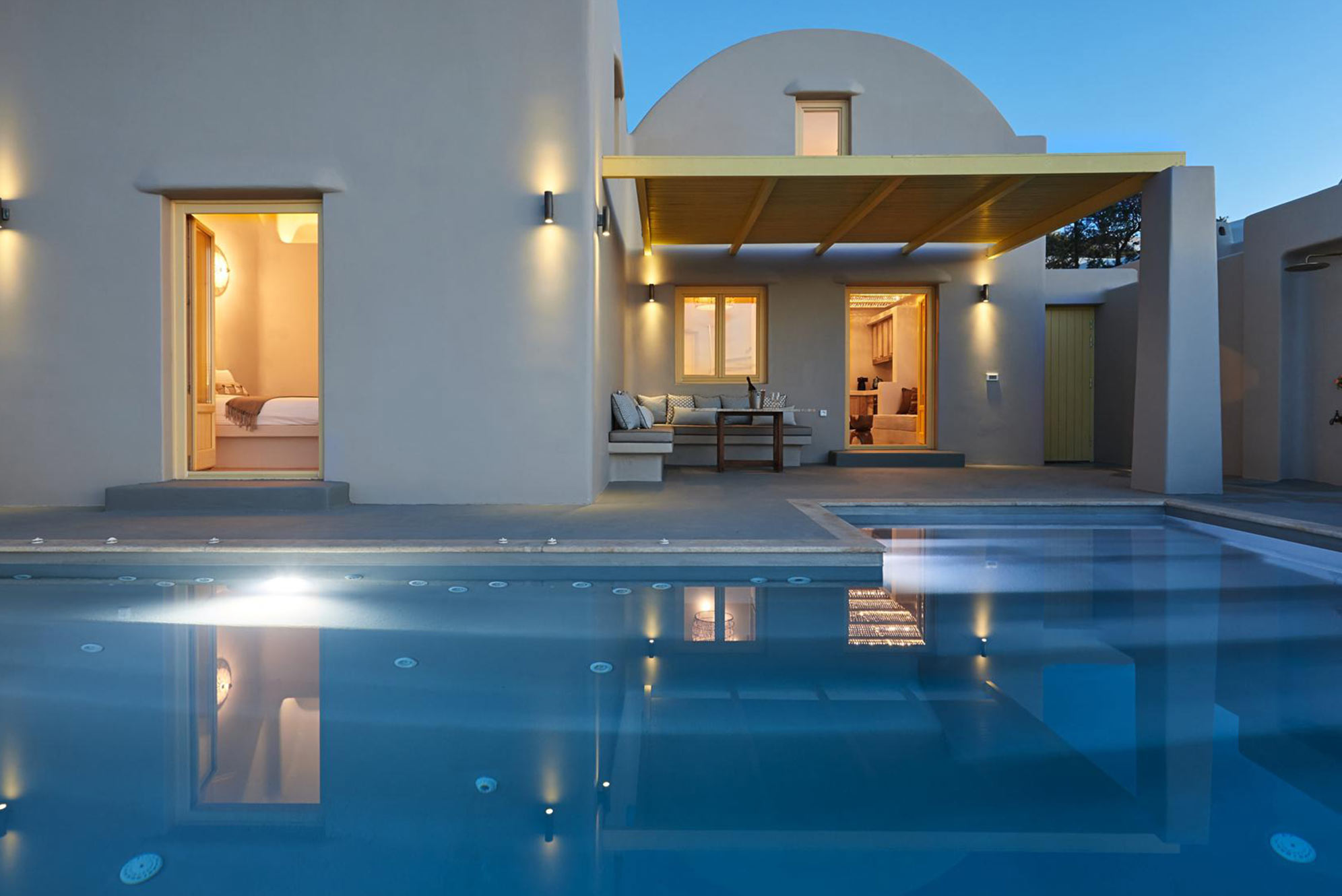North Villa with Private Pool & Outdoor Heated Plunge Pool 